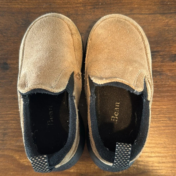 Toddler L.L. Bean Tan Suede Slip-on Mocs Toddler 6 - Picture 7 of 7